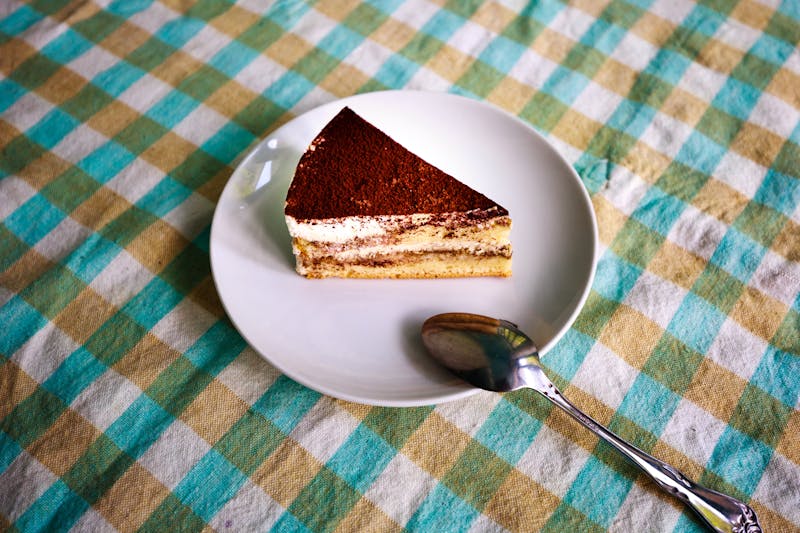 Classic tiramisu with espresso-soaked ladyfingers